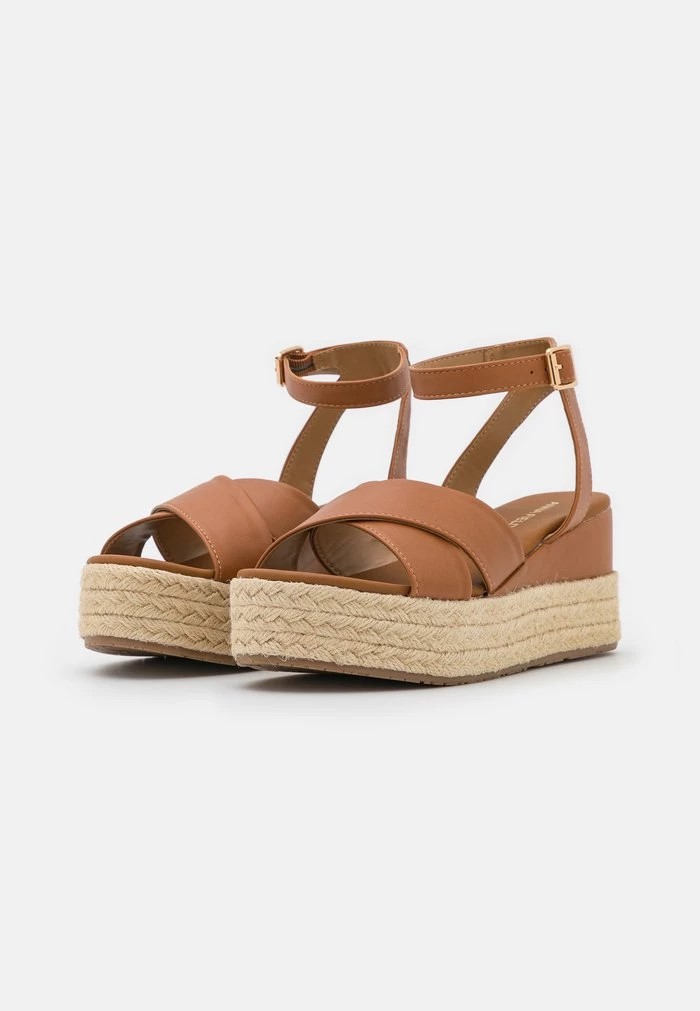 Sandale ANNA FIELD Anna Field Platform Sandals Marron Femme | TYL-1938266